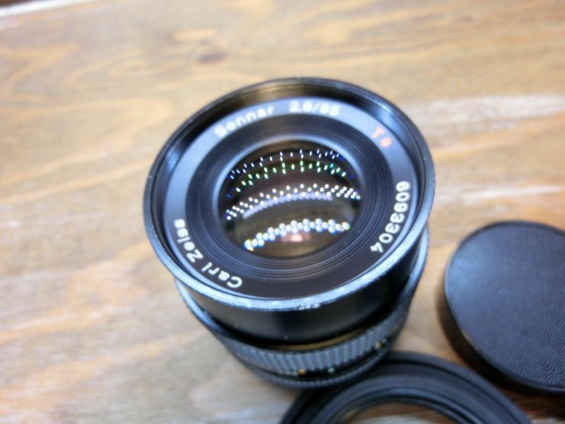 良品！CONTAX屈指の解像！SONNAR 85mm AEG オールドレンズ 7734 良品 Contax Sonnar 85mm 2.8 AEG ゾナー 中望遠 オールドレンズ