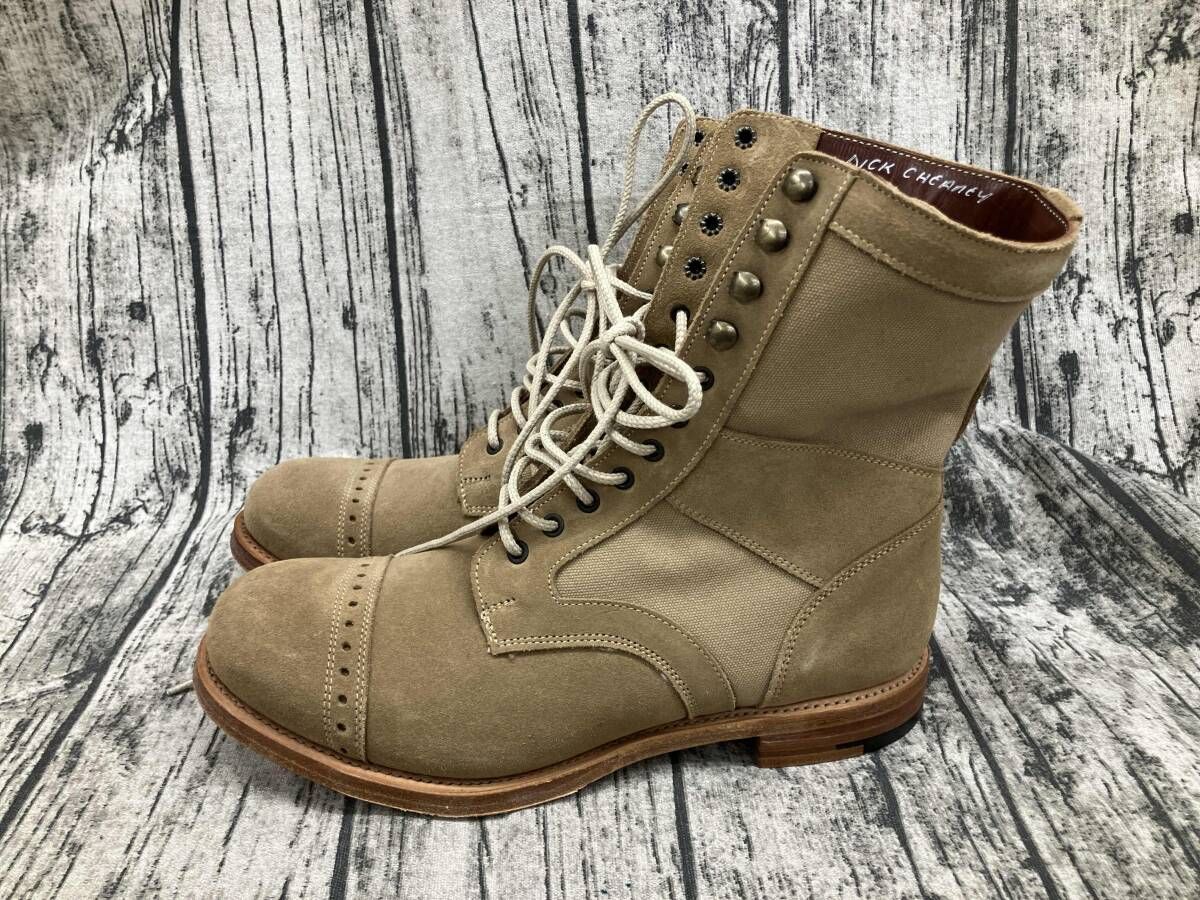 JOSEPH CHEANEY ジョセフ チーニー ブーツ ベージュ 26 cm
