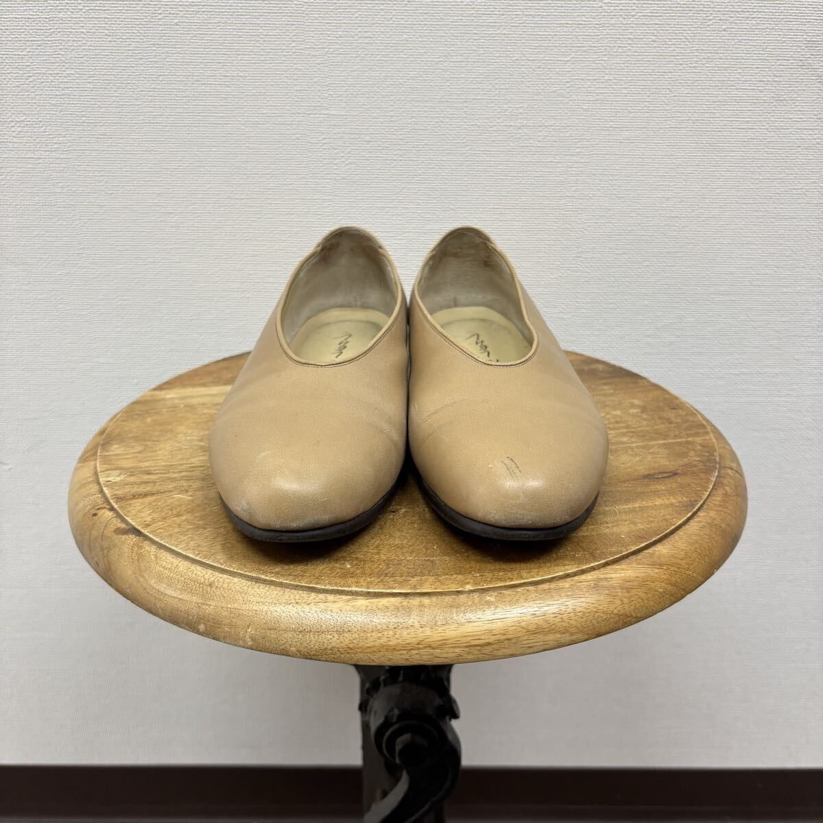 JURGEN LEHL ヨーガンレール レザー フラット シューズ 22.5cm 711