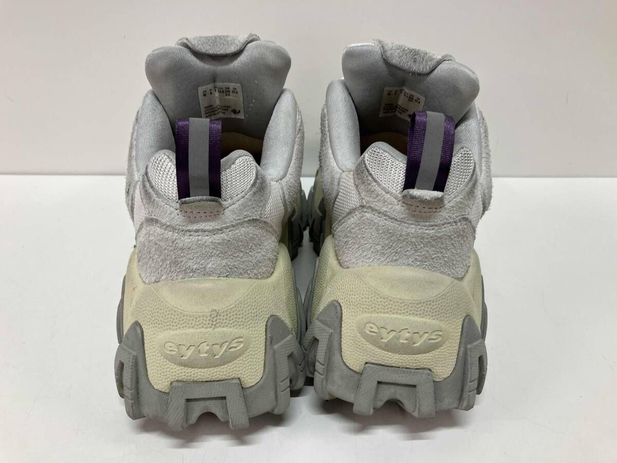  EYTYS エイティーズ スニーカー F 004004 LEATHER TEXTILE UPPER PHYLON PUBBER SOLE ホワイト 27 6 cm その他 靴