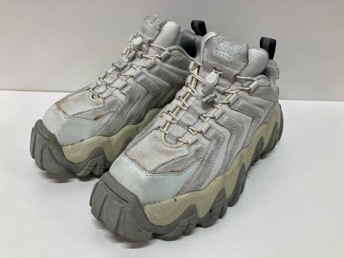 EYTYS エイティーズ スニーカー F 004004 LEATHER TEXTILE UPPER PHYLON PUBBER SOLE ホワイト 27 6 cm