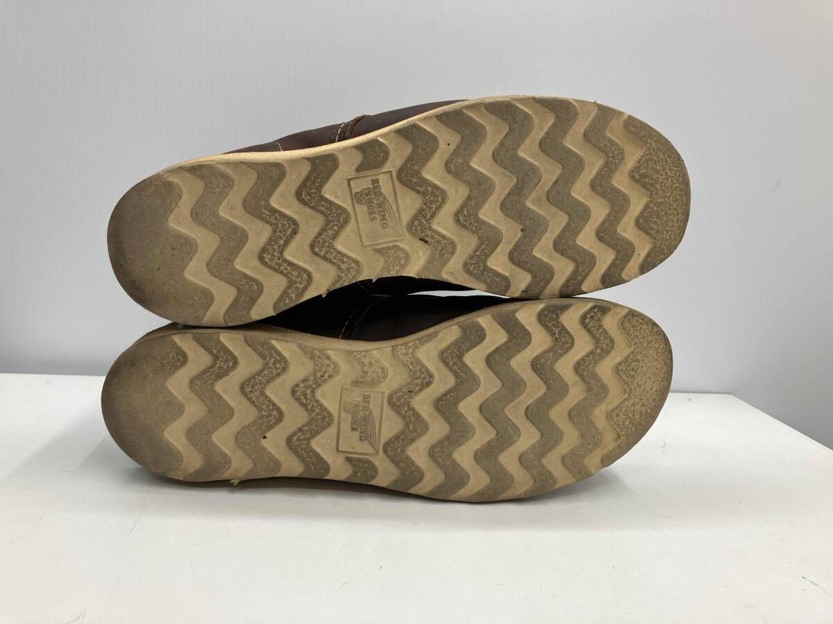  RED WING レッドウィング ワークブーツ 9111 本革 ブラウン 27 0 cm その他 ブーツ 革靴