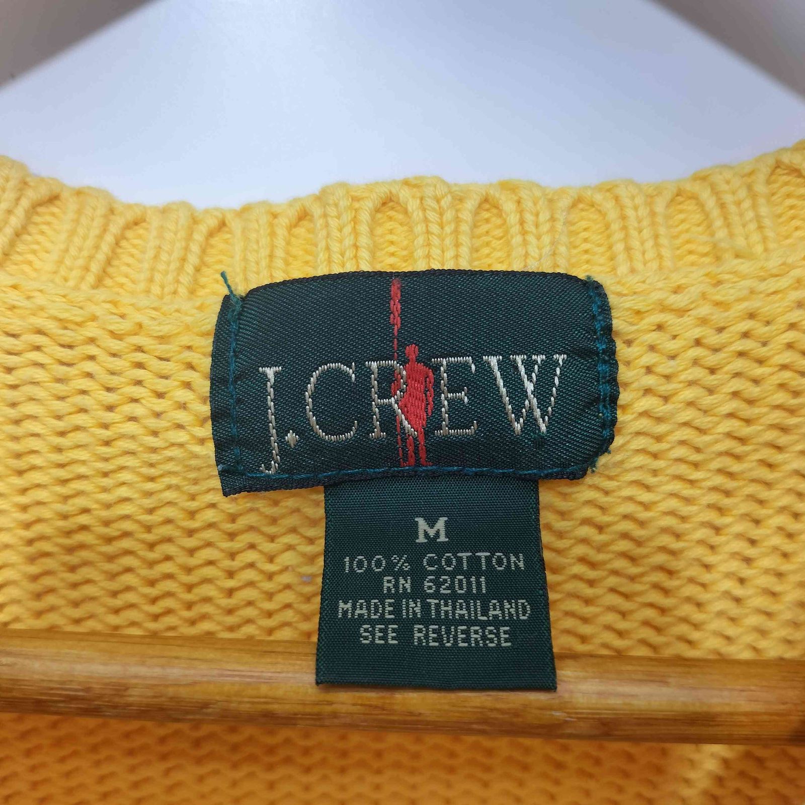 ジェイクルー J.CREW 90s 巨人タグ コットン クルーネック ニット
