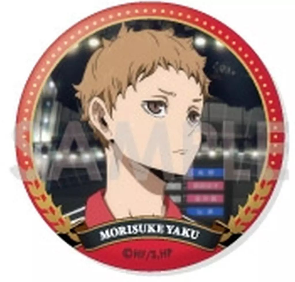 中古】バッジ・ビンズ 夜久衛輔 「ハイキュー!! トレーディング缶