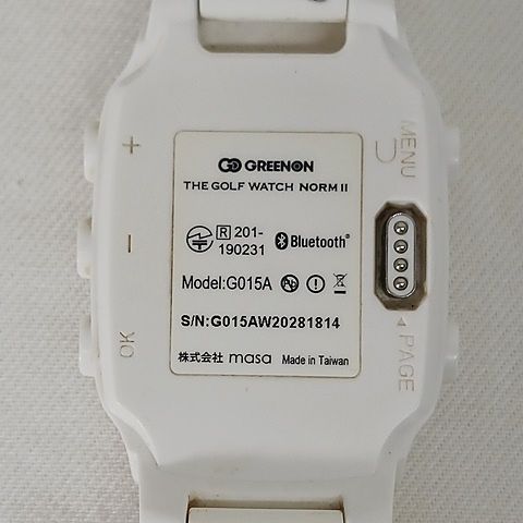 グリーンオン GREENON ザ・ゴルフウォッチ ノルムⅡプラス THE GOLF