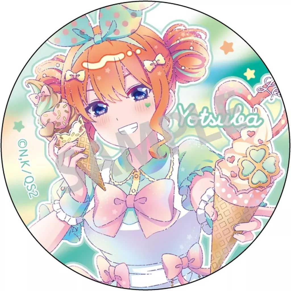 中古】バッジ・ビンズ 中野四葉(半身) 「五等分の花嫁* トレーディング