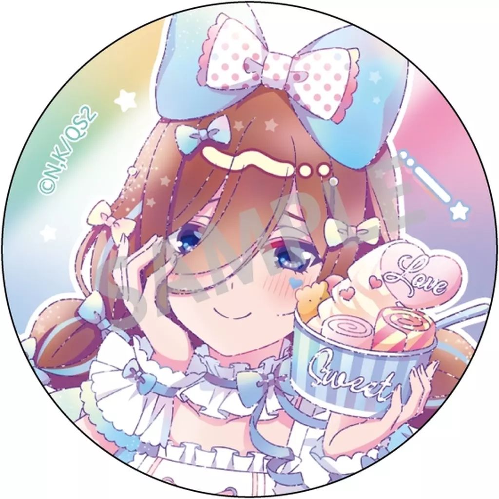 中古】バッジ・ビンズ 中野三玖(顔アップ) 「五等分の花嫁