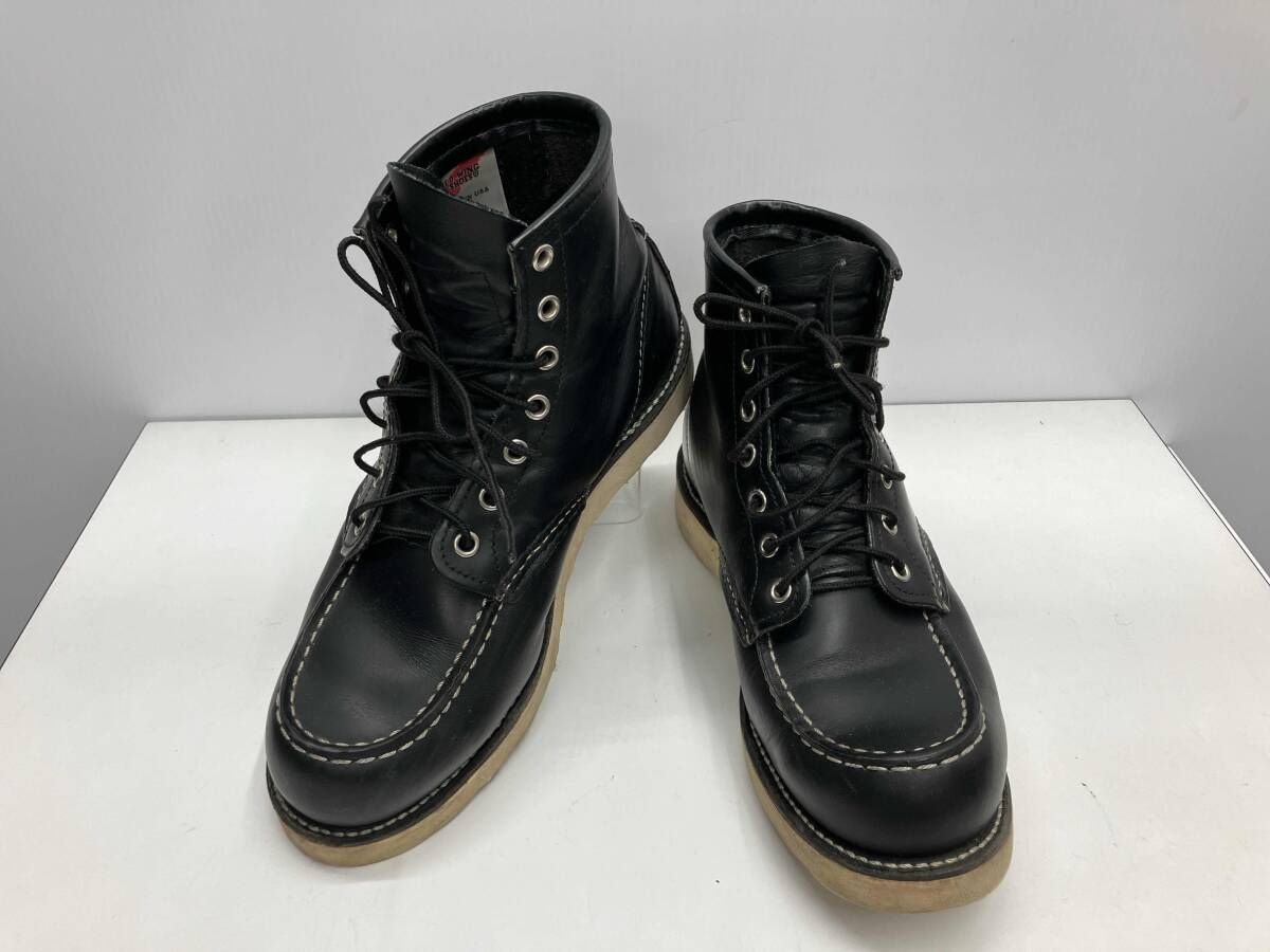 RED WING レッドウィング ブーツ 8179 犬タグ ブラック レザー 26.0 cm