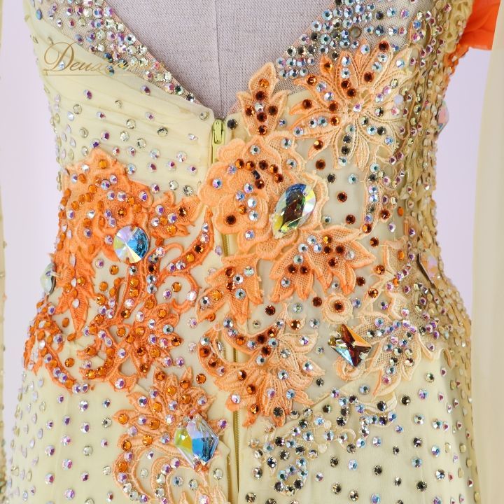 社交ダンス 衣装 スタンダードドレス ドレス スタンダード ワンピース