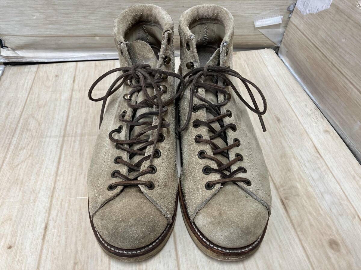 09246 トレッキングブーツ チペワ ベージュ 7 1|2