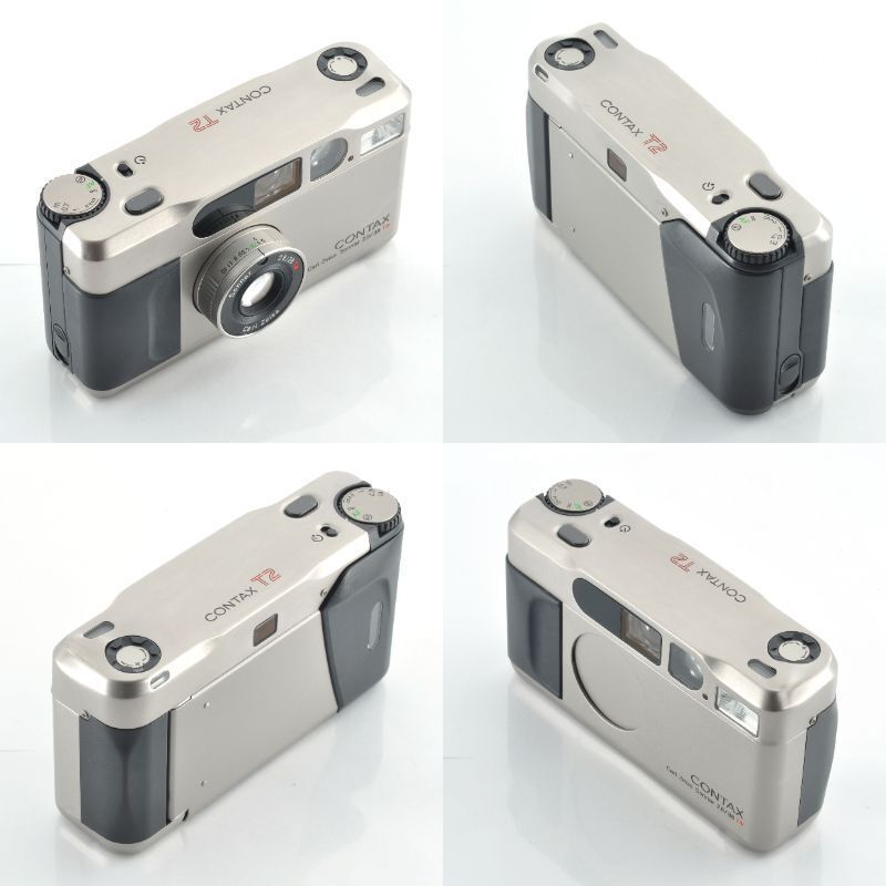 コンタックス】CONTAX T2 チタンシルバー 高級コンパクトフィルム