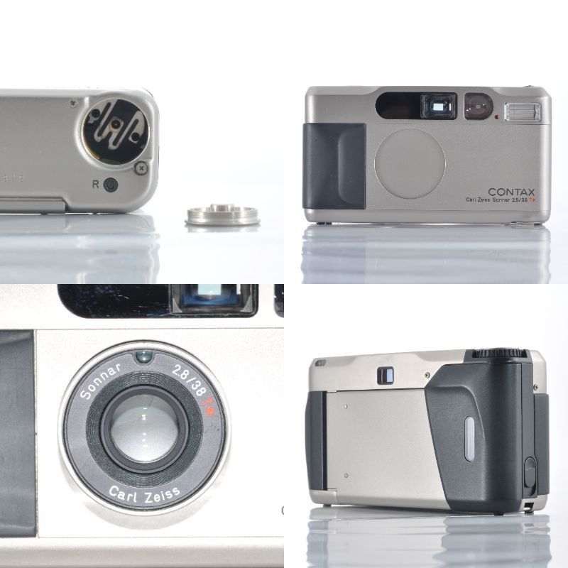 コンタックス】CONTAX T2 チタンシルバー 高級コンパクトフィルム