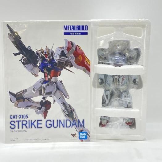 中古】開封・箱イタミ）METAL BUILD ストライクガンダム 10th Ver.[24]