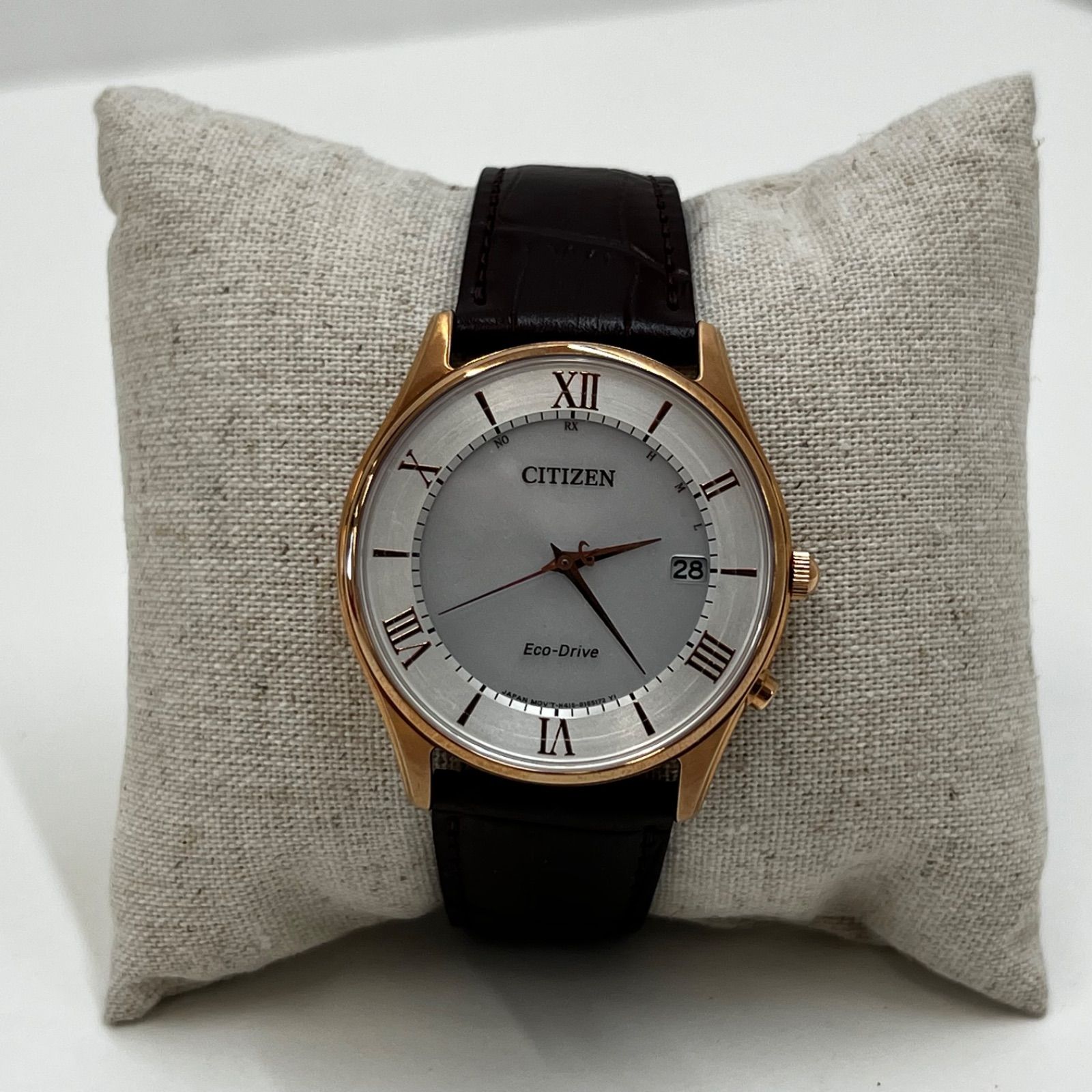 F 250922 8 CITIZEN AS 1062 08 A シチズン エコドライブ 電波腕時計