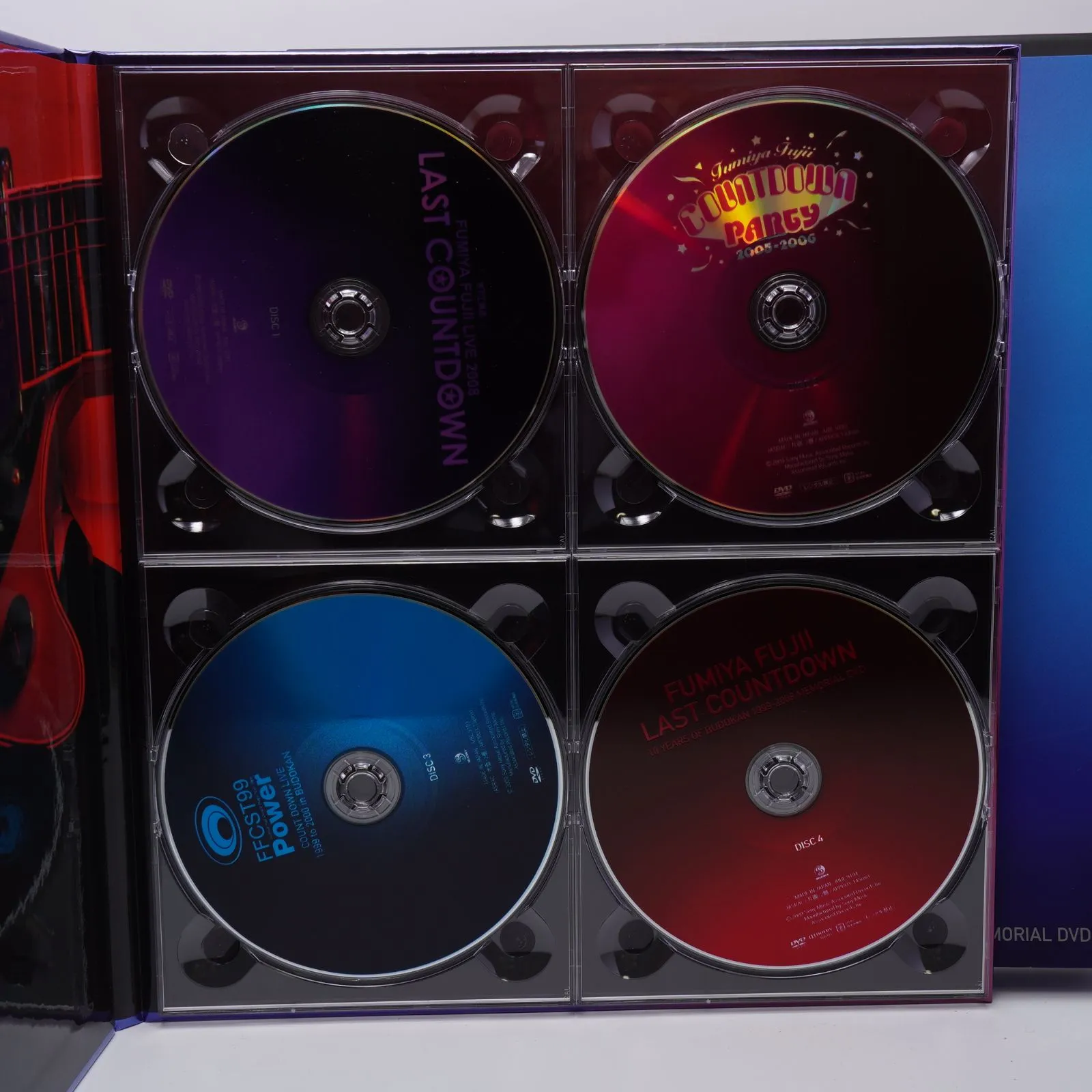 DVD DVD LAST COUNTDOWN-10 YEARS OF BUDOKAN 1999-2008 MEMORIAL DVD-BOX-