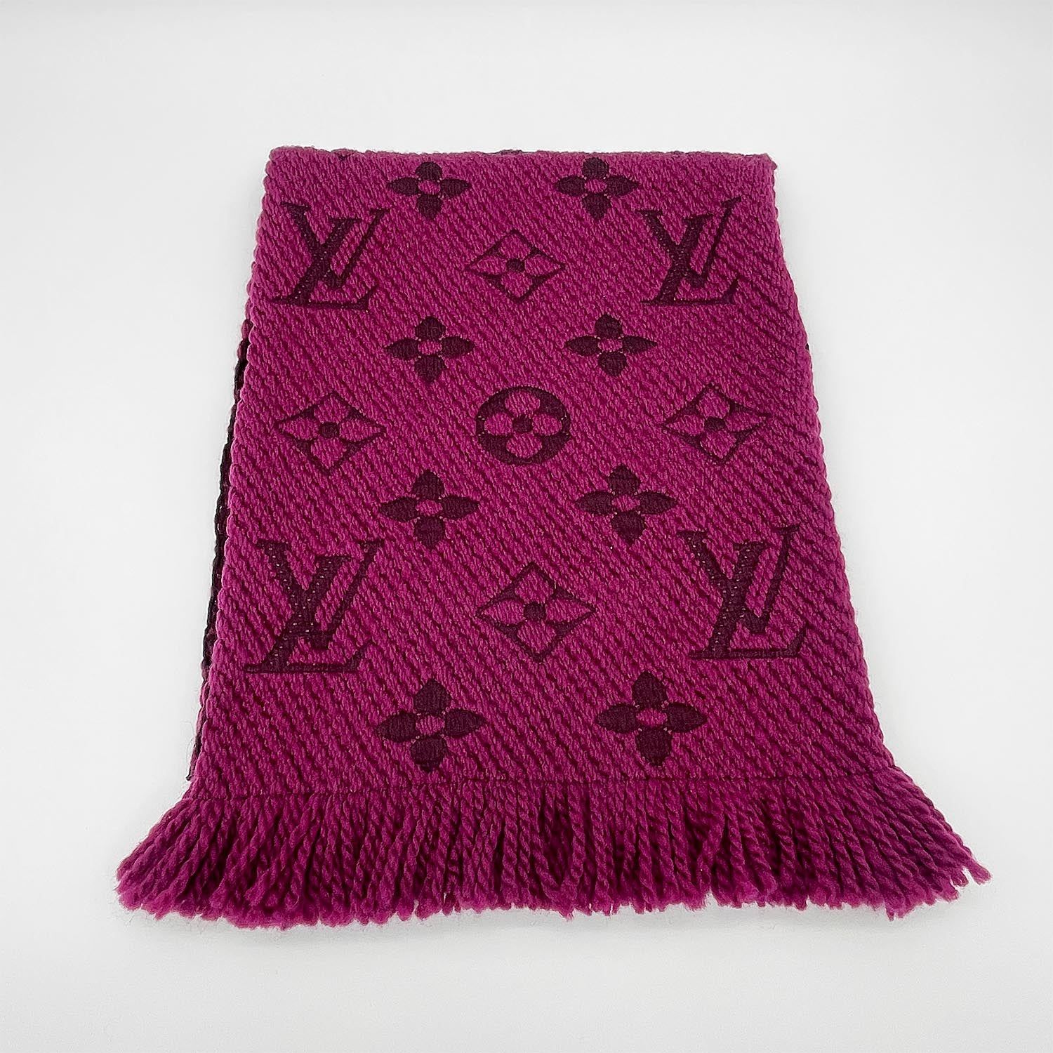 LOUIS VUITTON ルイヴィトン マフラー エシャルプ ロゴマニア M75503