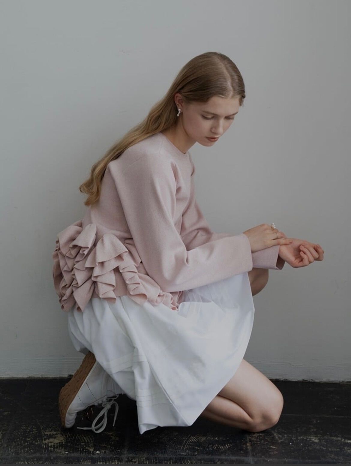 3日間限定 SALE !!【新品】スワンカーディガン ピンク◾️ TREFLE＋1