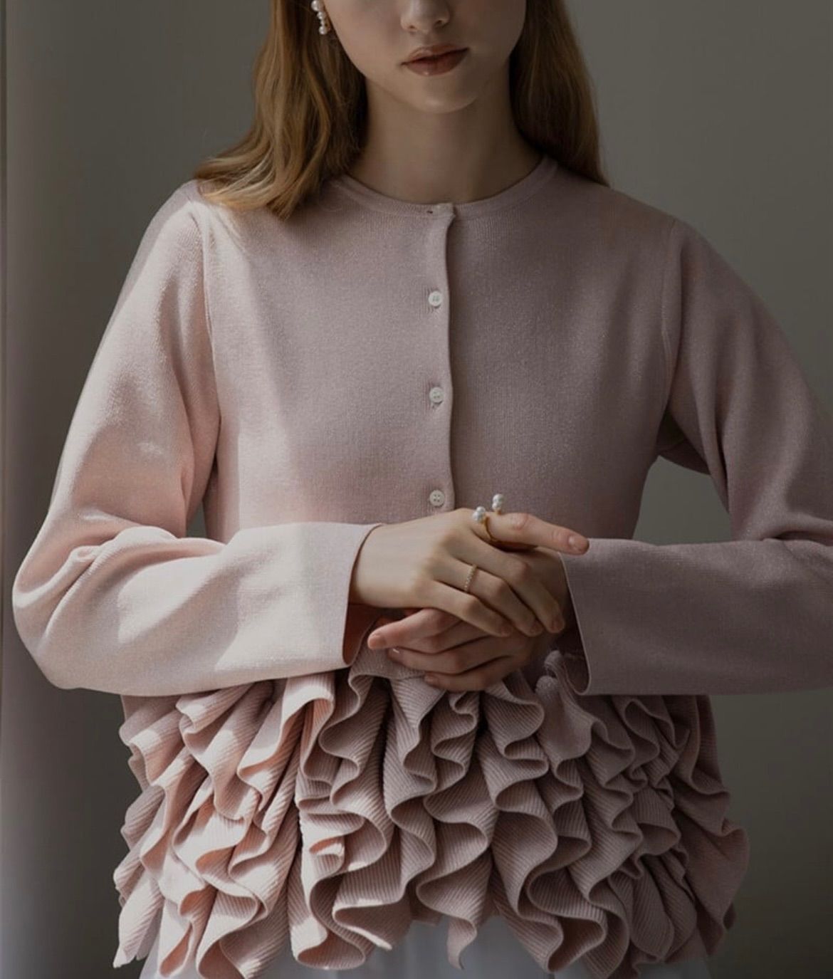 3日間限定 SALE !!【新品】スワンカーディガン ピンク◾️ TREFLE＋1