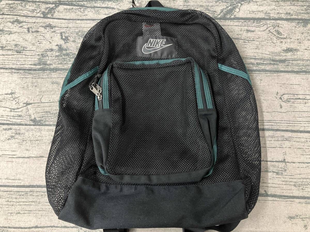 90s Nike メッシュリュック NIKE ナイキ リュック メッシュ素材 90s - メルカリ