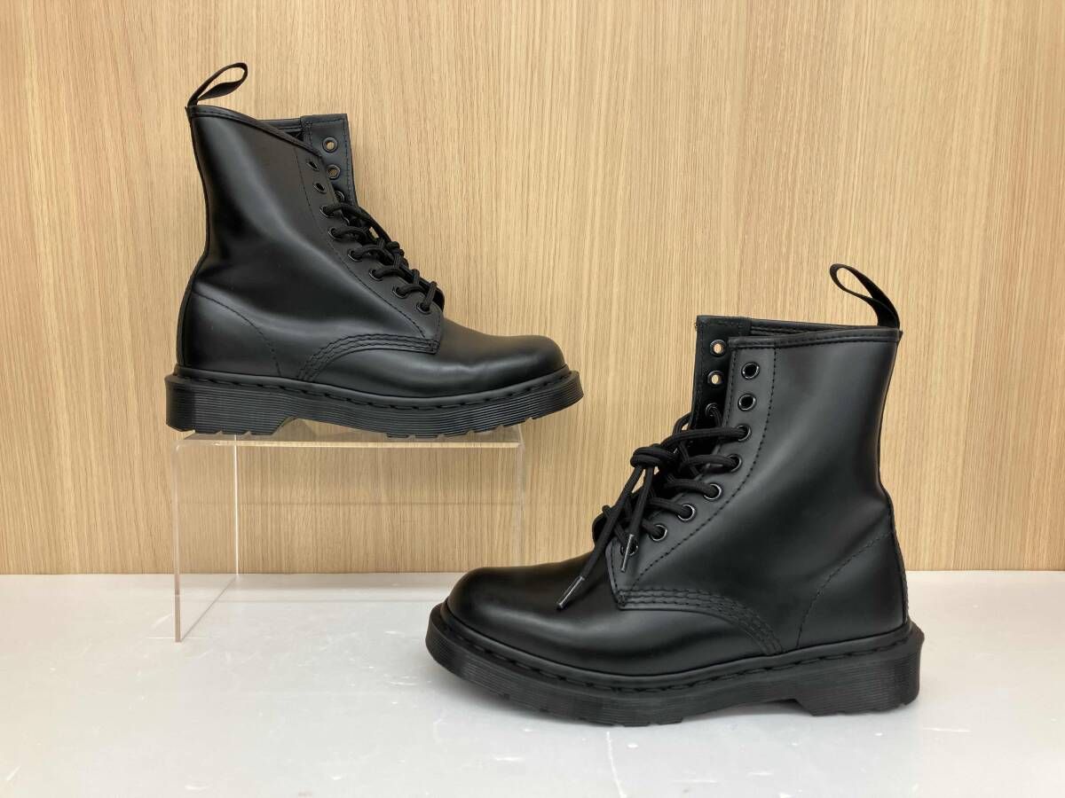  Dr Marten ドクターマーチン 1460 MONO 8ホールブーツ ショートブーツ UK 4 ブラック 通年 その他 ブーツ 革靴