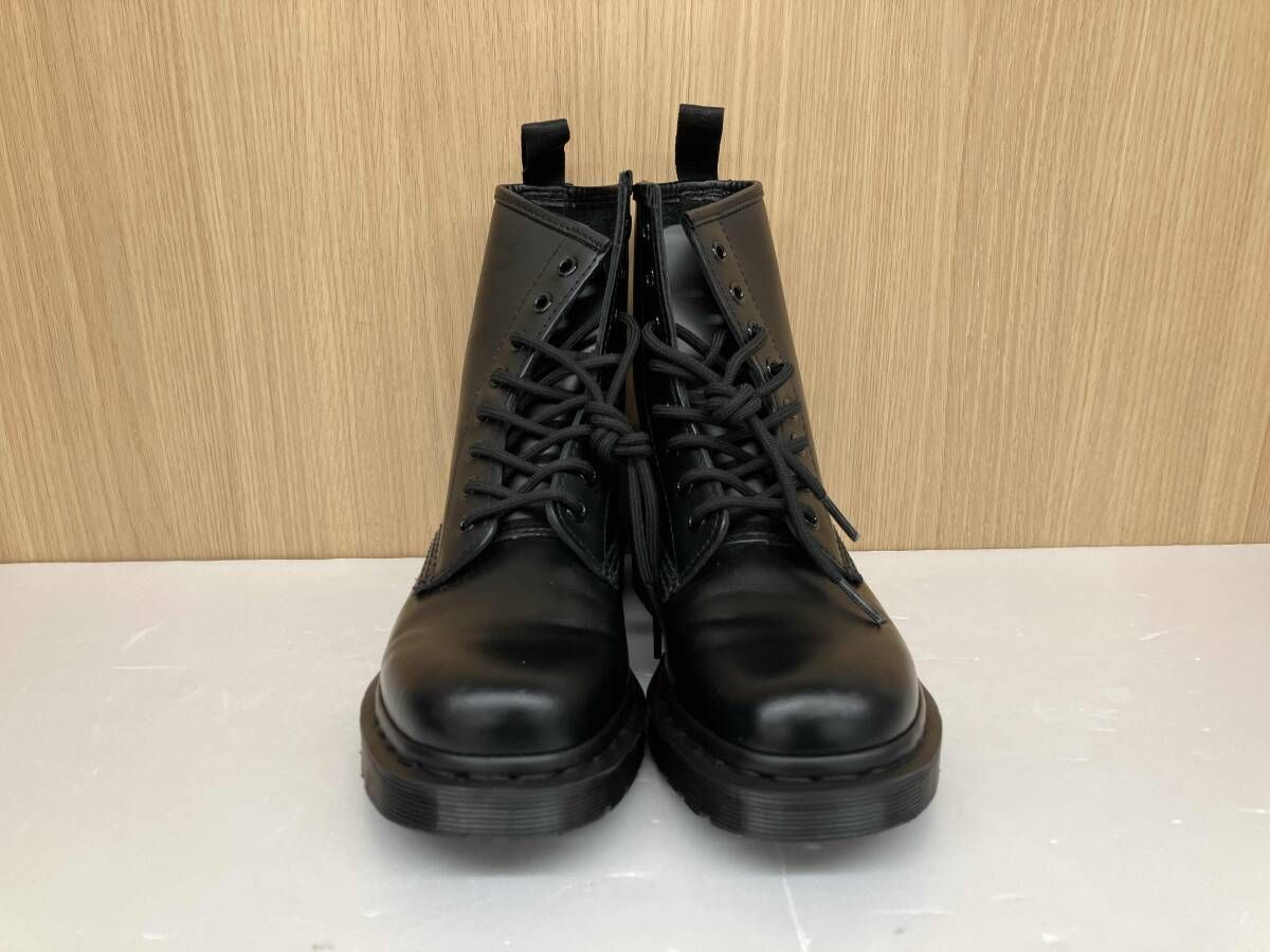 Dr Marten ドクターマーチン 1460 MONO 8ホールブーツ ショートブーツ UK 4 ブラック 通年