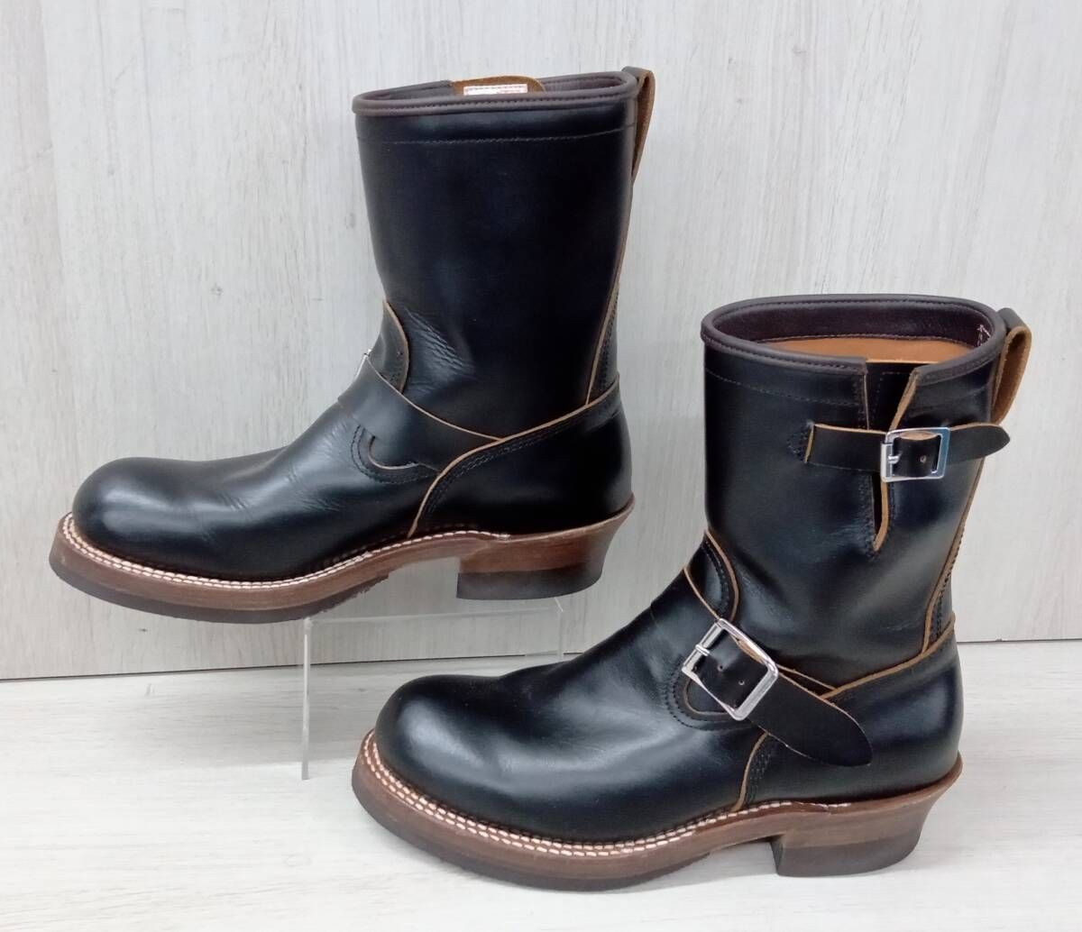  BROTHER BRIDGE ブラザーブリッジ エンジニアブーツ HUDS ON BBB A 005 ブラック 7 1 2 その他 ブーツ 革靴