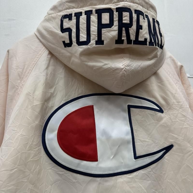 シュプリーム 17AW champion Sherpa Lined Hooded Jacket 裏ボア
