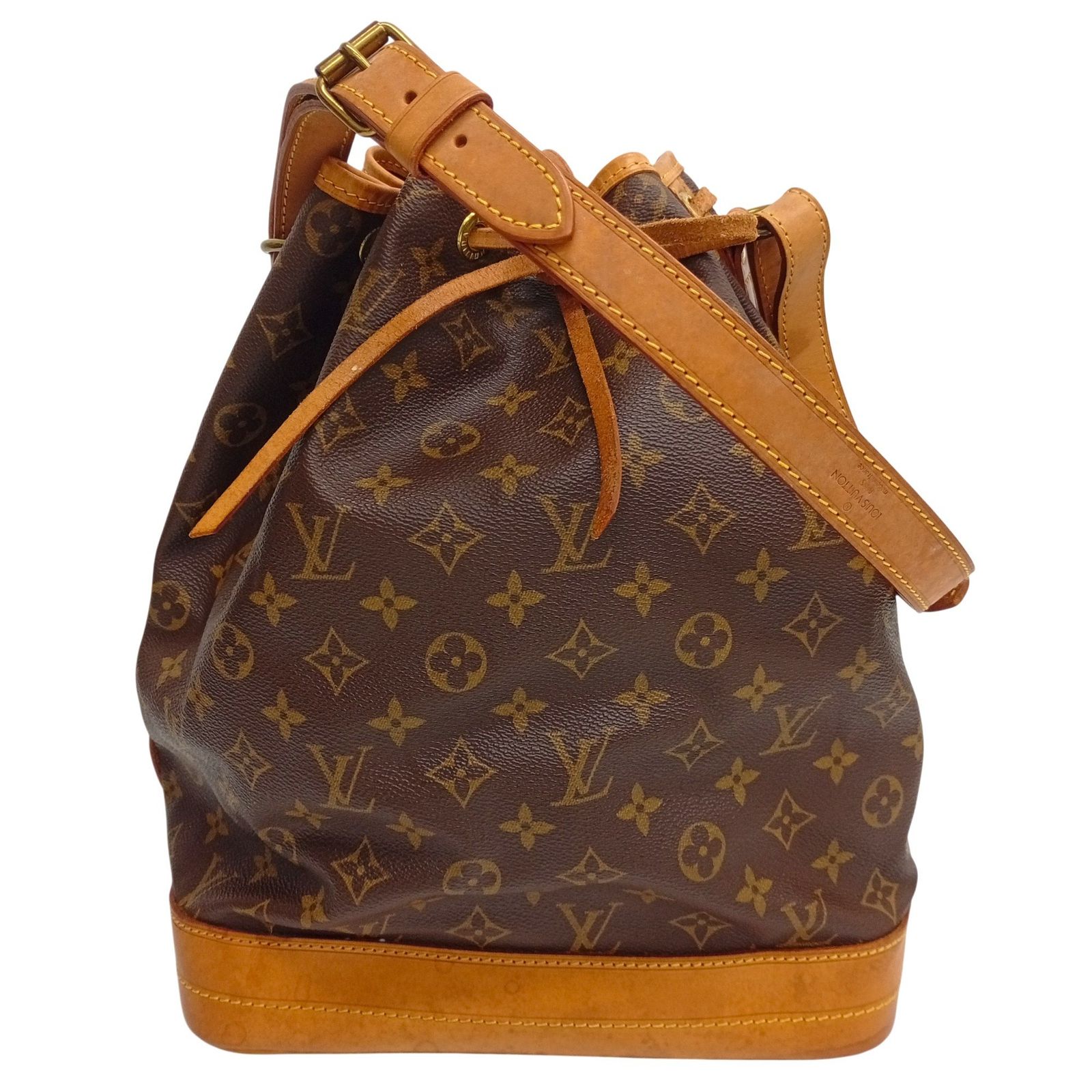 ルイ ヴィトン ノエ 巾着ショルダー モノグラム M 42224 AR 8907 バッグ ショルダーバッグ JA 25649