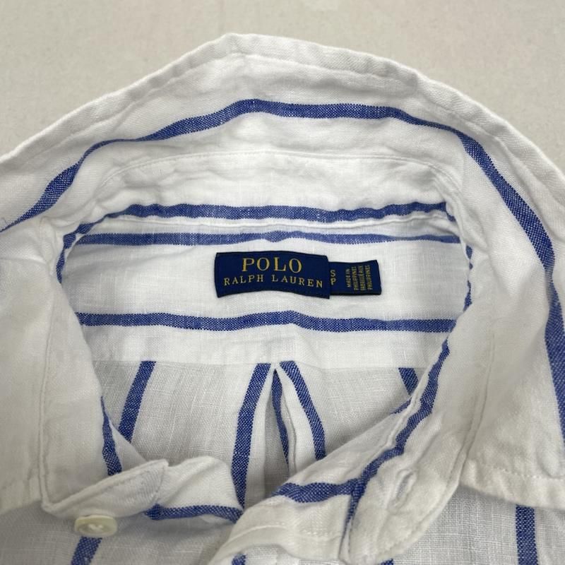 ポロラルフローレン 長袖 シャツ ブラウス リネン オーバーサイズ