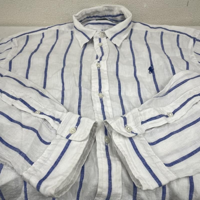 ポロラルフローレン 長袖 シャツ ブラウス リネン オーバーサイズ