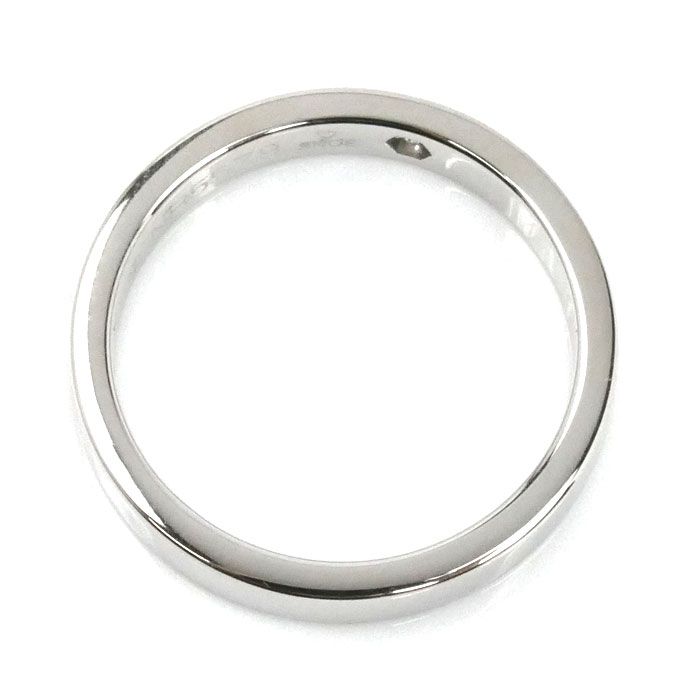 CARTIER カルティエ Pt950プラチナ エングレーブド リング・指輪