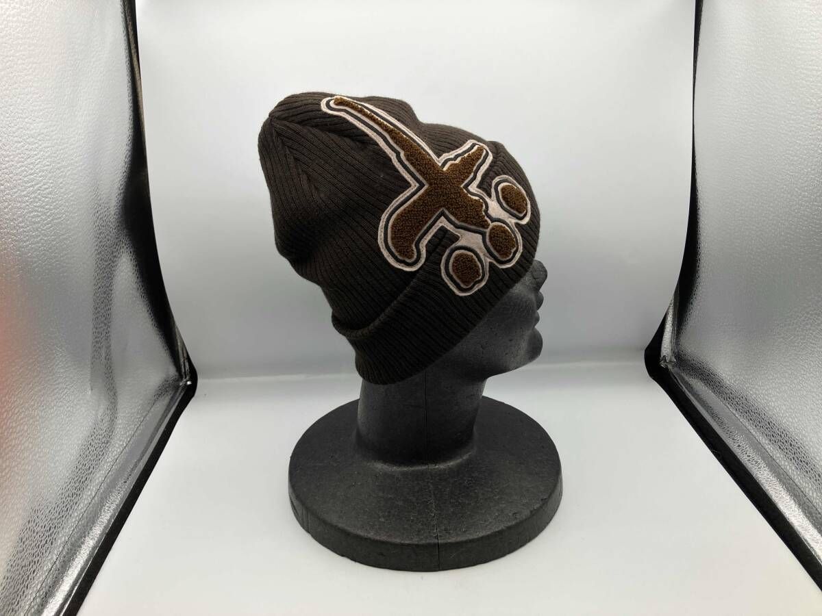 CVTVLIST BIG CROSS BEANIE ダークブラウン カタリスト - メルカリ