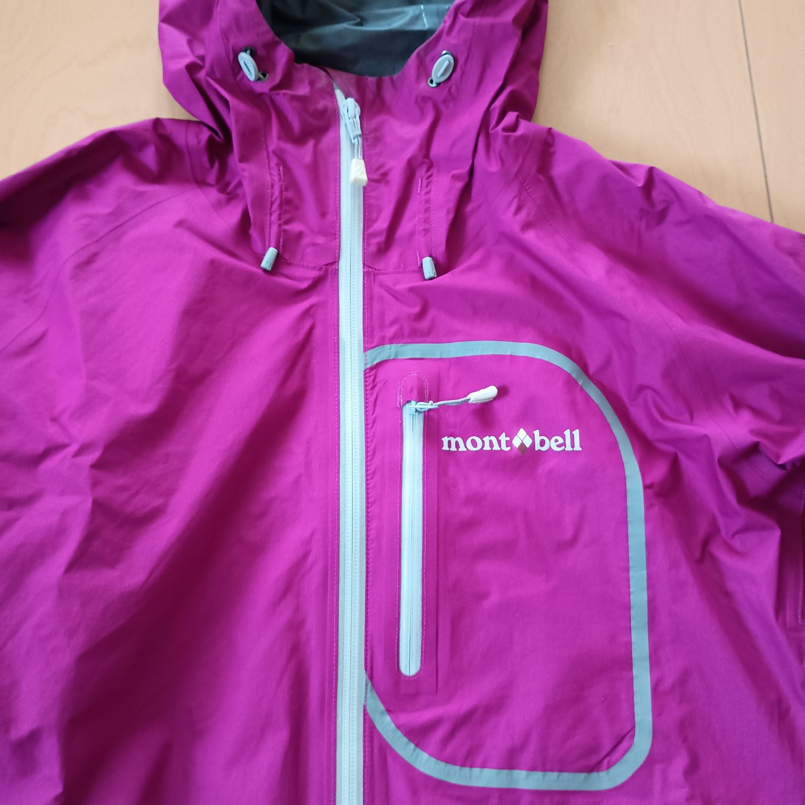 モンベル GORE-TEX トレントフライヤージャケット レディースM 2265 レインウェア レインジャケット montbell mont-bell パーカ パーカー ゴアテックス