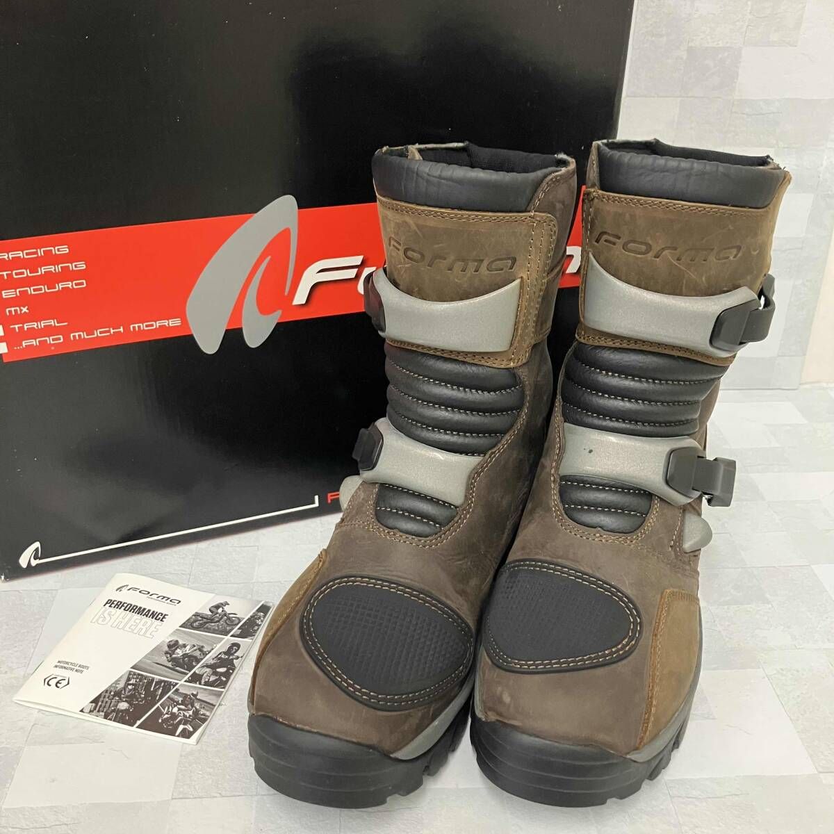 FORMA フォルマ ブーツ LOW FORC 5 W メンズ US 6 ブラウン 箱あり