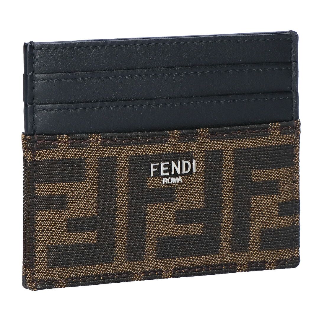 フェンディ FENDI カードケース 名刺入れ FFジャカード カードケース