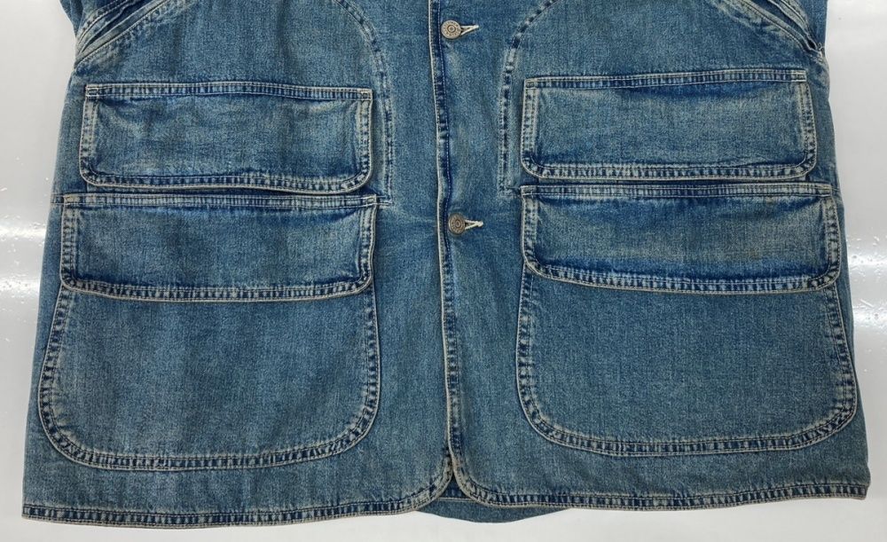 ダブルアールエル RRL 90s DENIM HUNTING JACKET デニム ハンティング