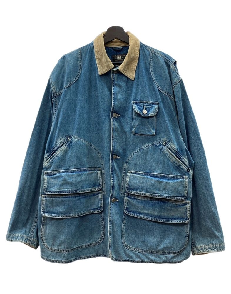 ダブルアールエル RRL 90s DENIM HUNTING JACKET デニム ハンティング
