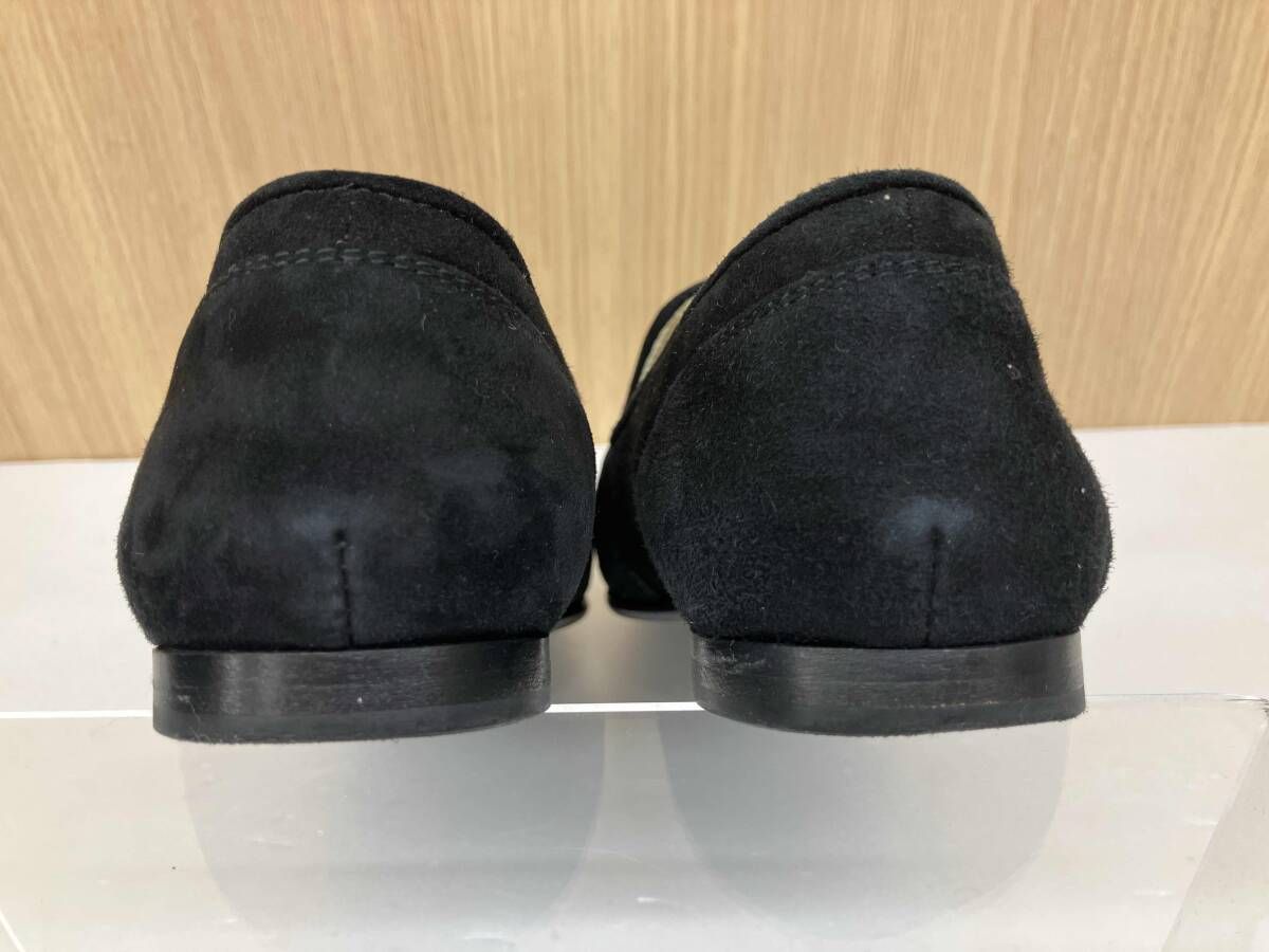 JIMMY CHOO ジミーチュウ スエード ビジューバックル イタリア製