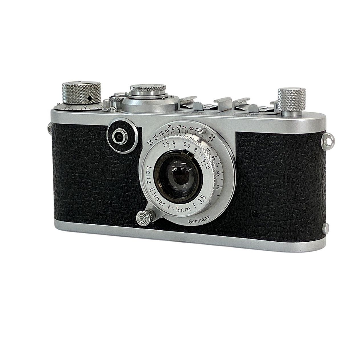 Leica If D.R.P. E. Leitz Wetzlar 1955年 バルナック型 ボディ Elmar f 5 cm 1 3.5 沈胴式 Lマウント レンズ セット