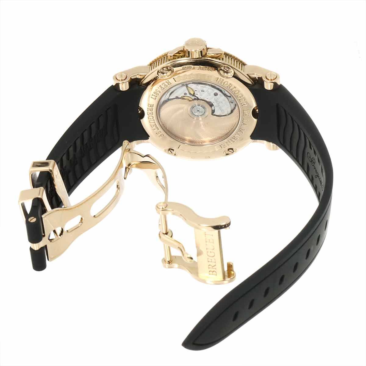 ブレゲ Breguet マリーン2 ラージデイト 5817BR メンズ 腕時計 グレー 