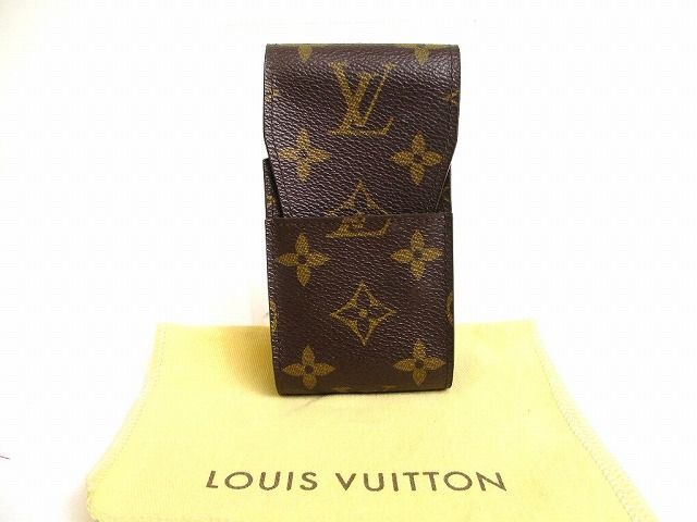 ルイヴィトン LOUIS VUITTON モノグラム タバコケース シガレットケース エテュイ シガレット メンズ レディース 【新品同様】