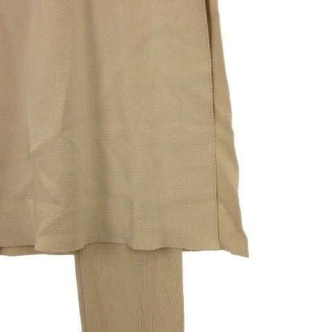 ウィムガゼット Whim Gazette 25SS ニット スカートレギンス ベージュ