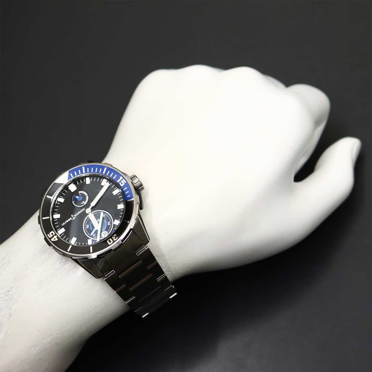 ユリスナルダン ULYSSE NARDIN ダイバー クロノメーター 1183-170/92 
