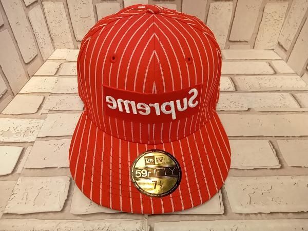 Supreme シュプリーム キャップ comme des garcons SHIRT ERA レッド ストリート