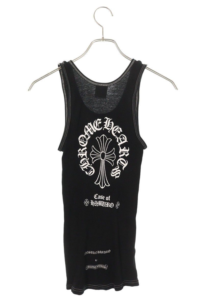 氷室京介　クロムハーツ　タンクトップ クロムハーツ 氷室京介ロゴプリントタンクトップ メンズ M - メルカリ