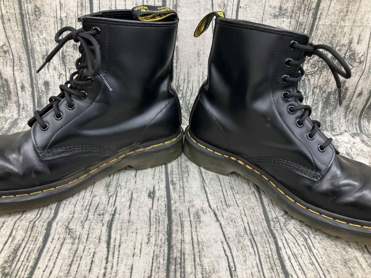  Dr Martens ドクターマーチン ブーツ 8ホール ブラック 26 5 cm その他 ブーツ 革靴