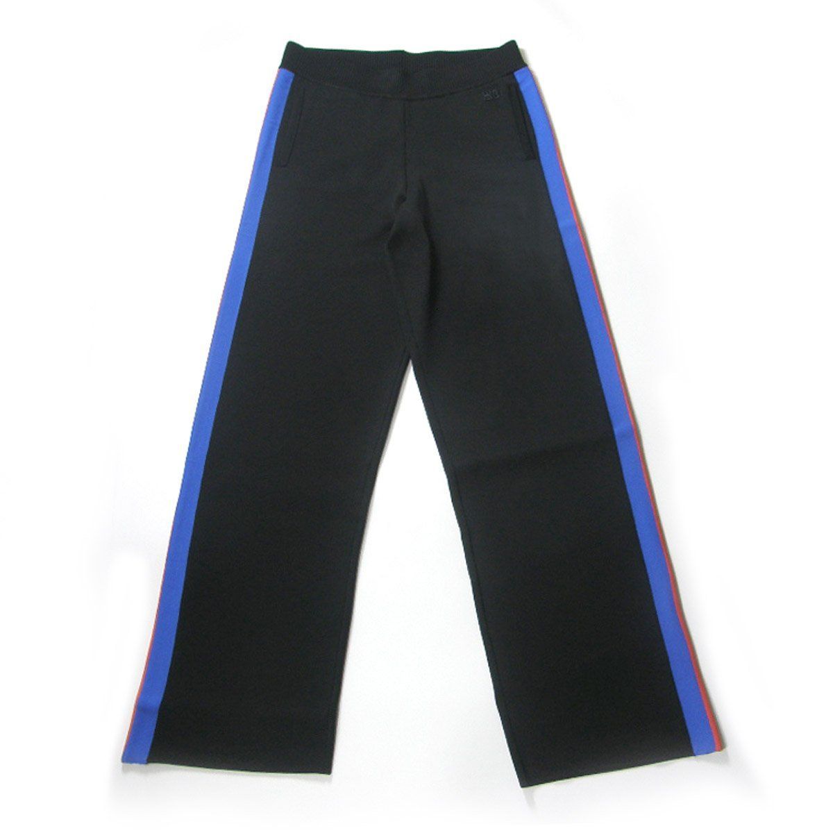 WALES BONNER ウェールズボナー トラックパンツ 側章 サイドラインパンツ ストレッチパンツ ブラック ｜ オールシーズン