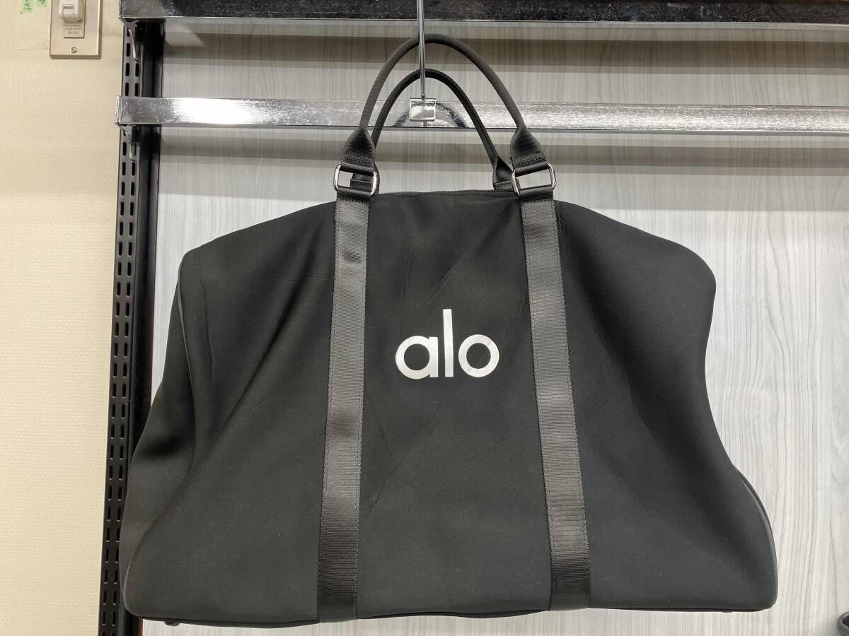 alo アロー 2 way ボストンバッグ トラベルバッグ ショルダー ブラック 軽量 メンズ レディース ユニセックス 旅行 出張