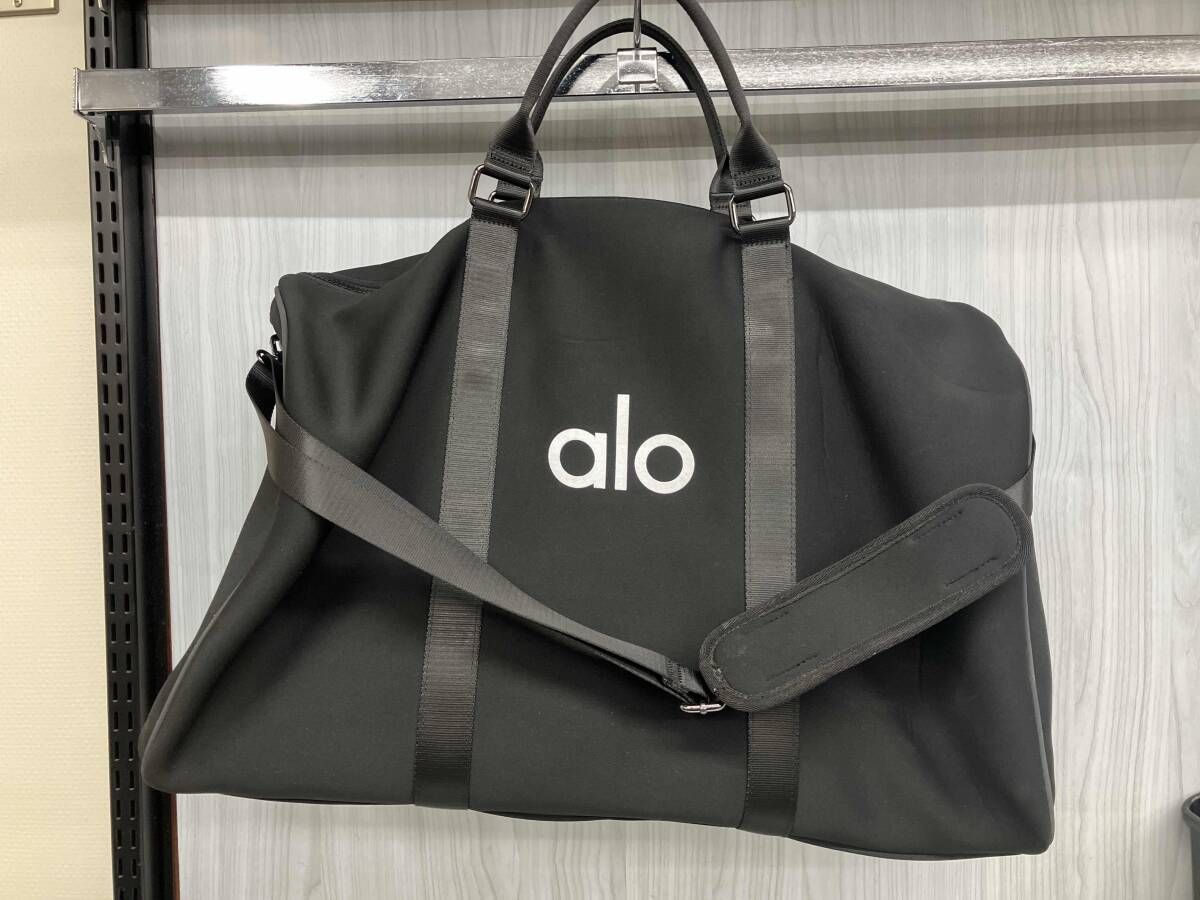 alo アロー 2 way ボストンバッグ トラベルバッグ ショルダー ブラック 軽量 メンズ レディース ユニセックス 旅行 出張