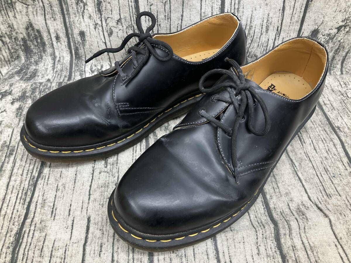 Dr Martens ドクターマーチン ドレスシューズ ローファー 3ホール ブラック 27 5 cm